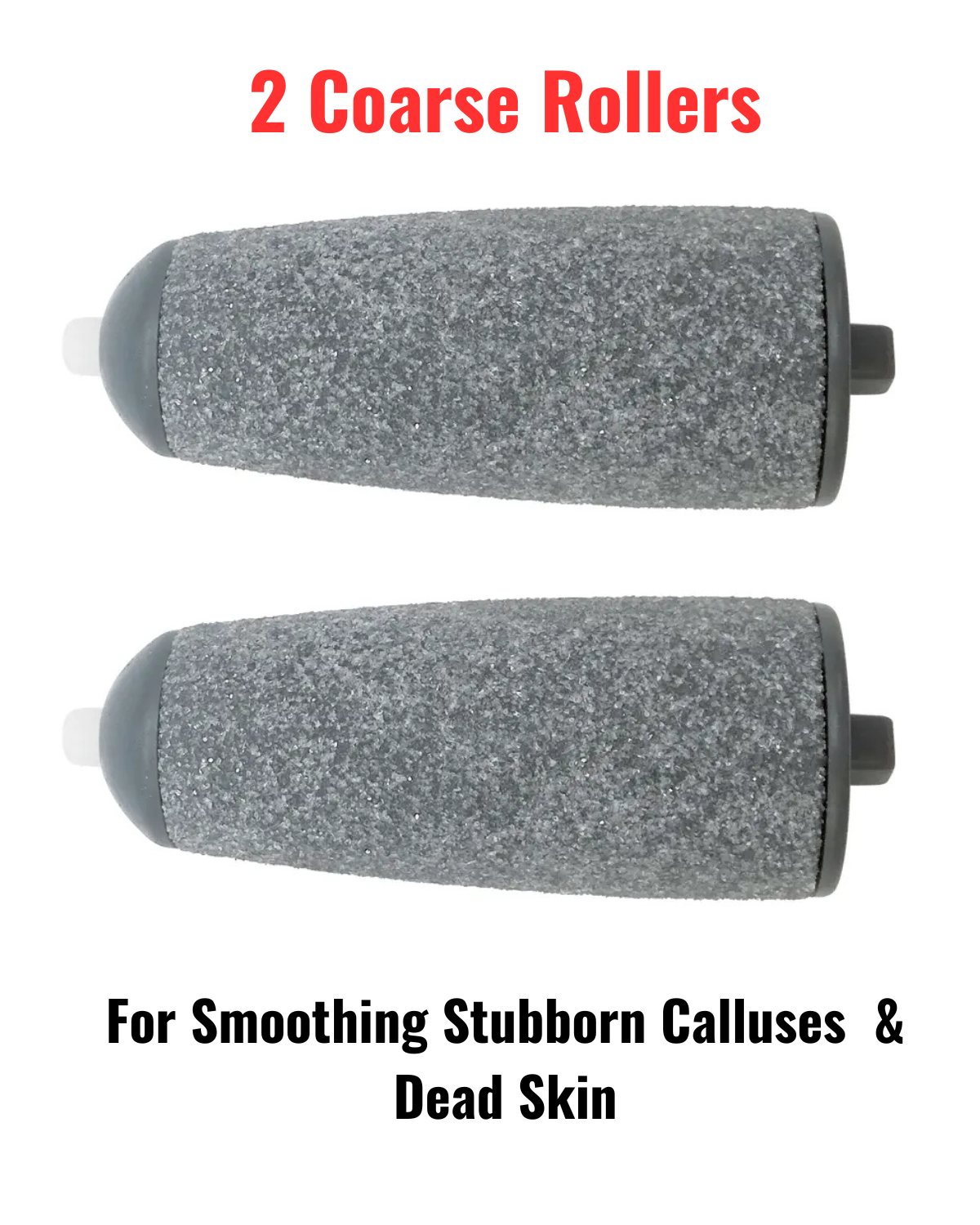 2 x Coarse  Roller For Feet Cleaner