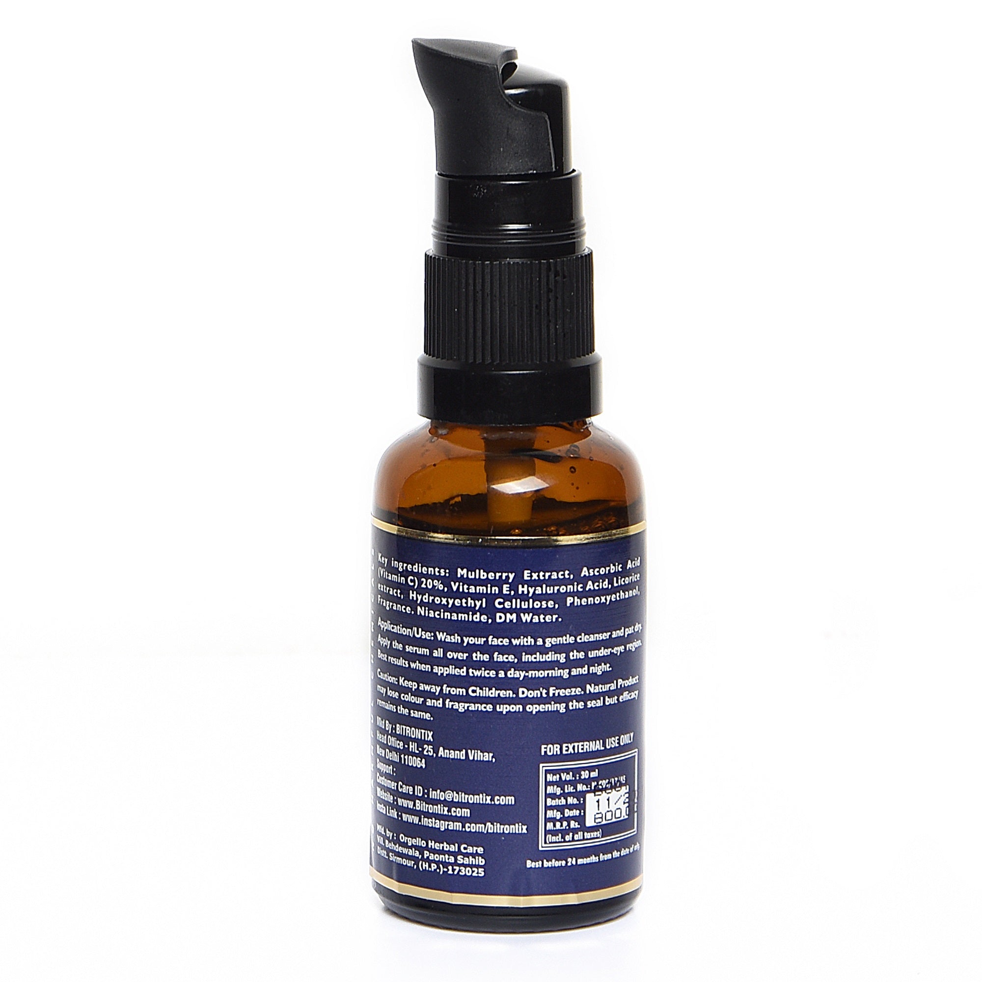 BITRONTIX™️  FACE TONING & TIGHTENING SERUM 30 ML