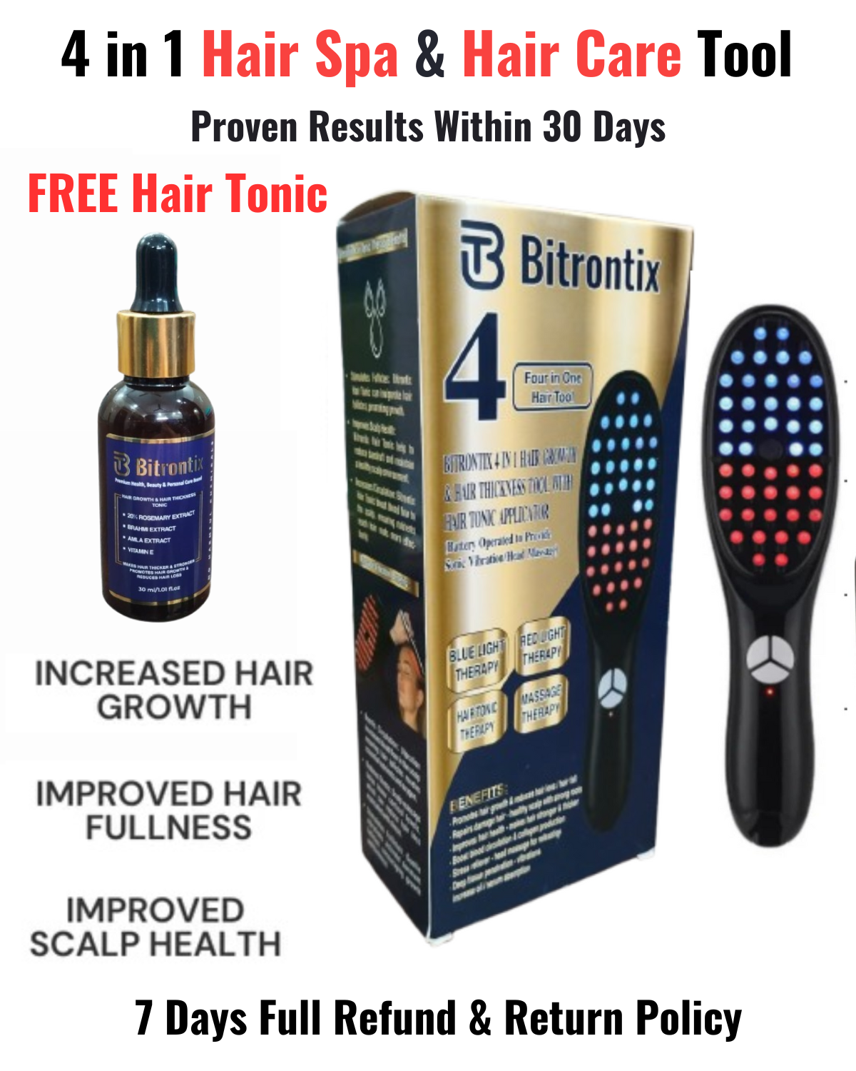 Bitrontix Hair Deep Conditioning Tool (For Smooth & Shiny Hairs)