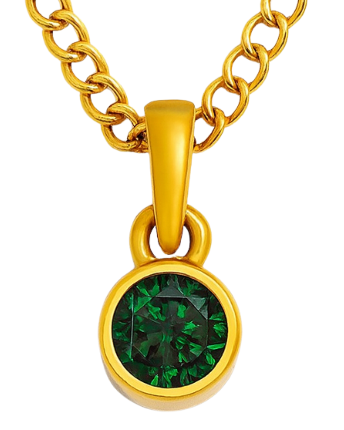 Emerald (Green) color pendant