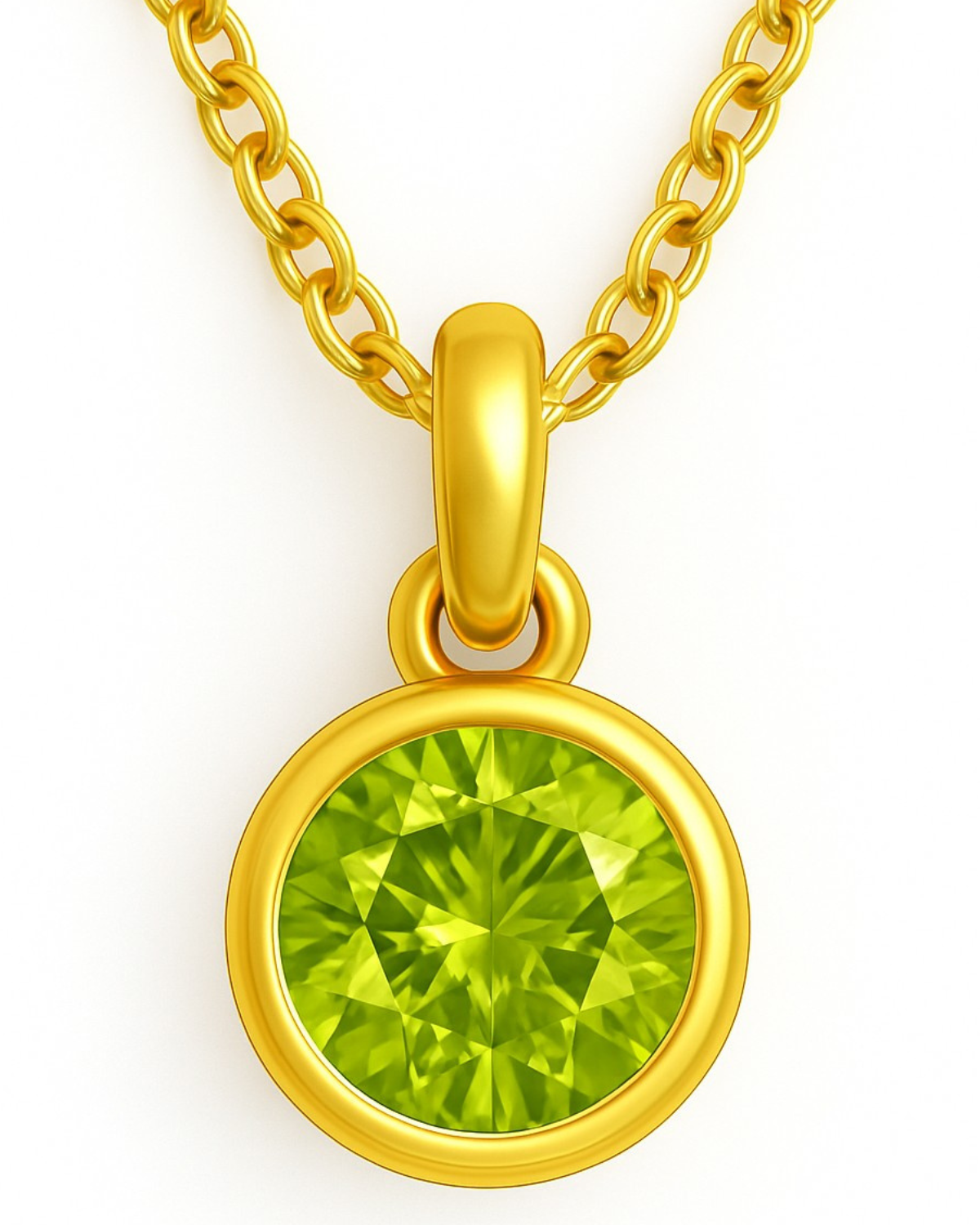 Peridot (Green) pendant