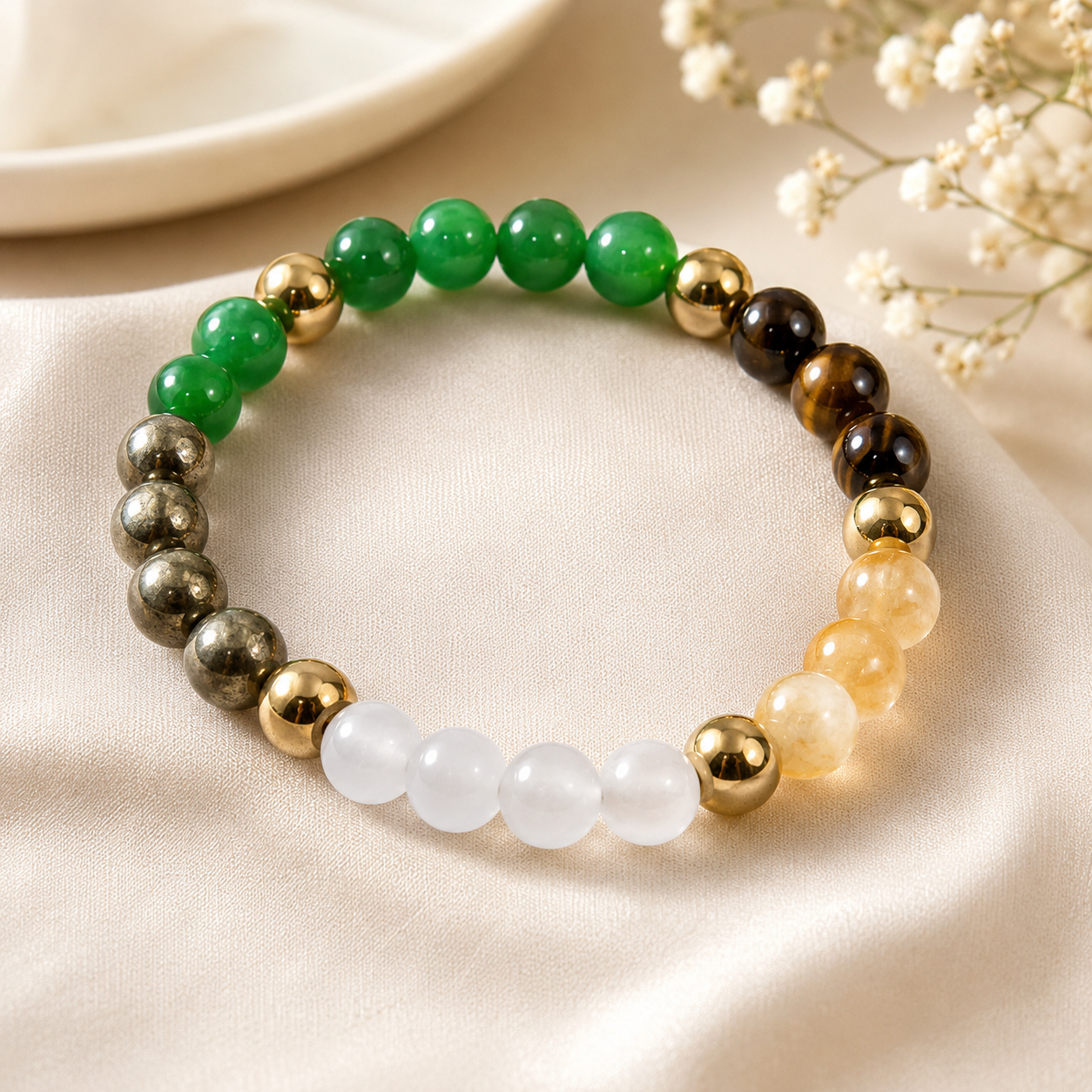 Supporting Crystal Bracelet