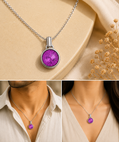 Tourmaline Kundli Stone Pendant
