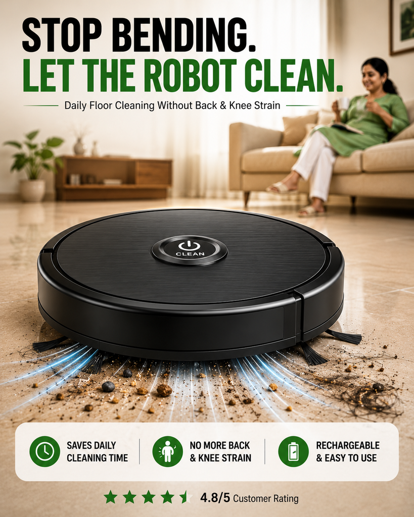 Smart AI Robot Cleaning