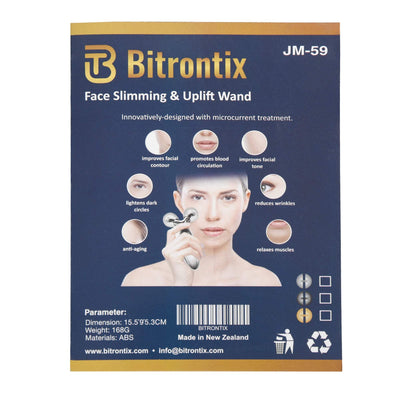 BITRONTIX™️  Face Slimming And Uplift Wand Kit With Serum Included