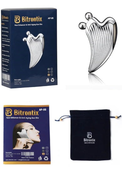 BITRONTIX™️  3 in 1 ANTI AGING Tool (FOR SKIN TIGHTENING & YOUNGER LOOKING SKIN) ***INCLUDES FREE VELVET POUCH